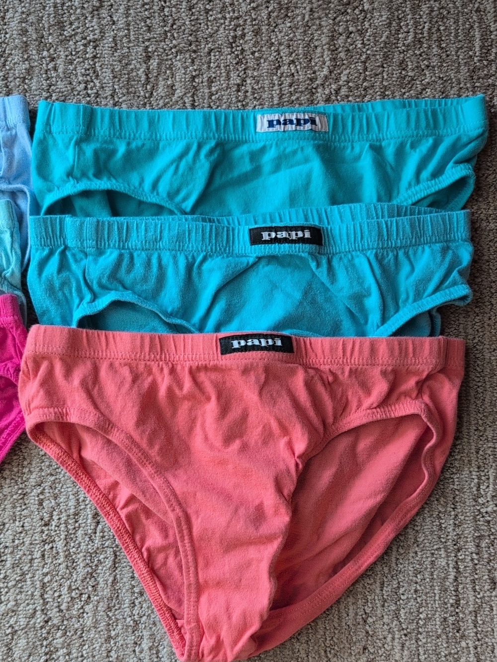 Brand new. Wrong size. Papi Bikini Briefs 6-pack - Picture 2 of 7